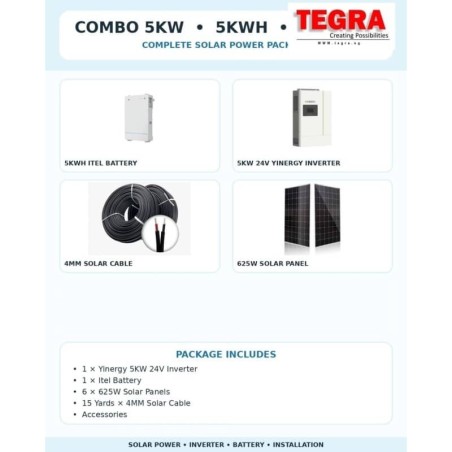 COMBO 5KW 5KWH 3.75KWP