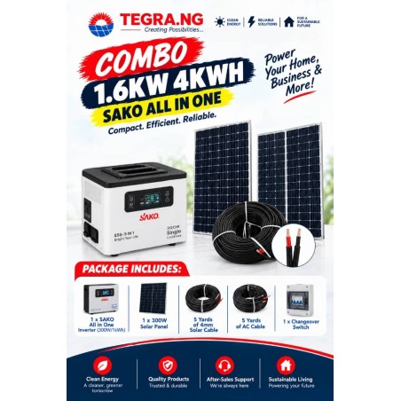 COMBO 300W/1KWH SAKO ALL IN ONE