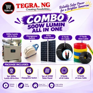 COMBO 500W LUMIN ALL IN ONE