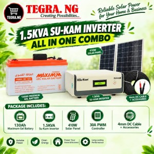 1.5KVA SU-KAM UNVERTER ALL IN ONE COMBO