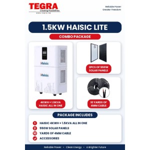 1.5KW HAISIC LITE COMBO PACKAGE