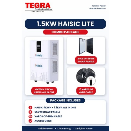 1.5KW HAISIC LITE COMBO PACKAGE