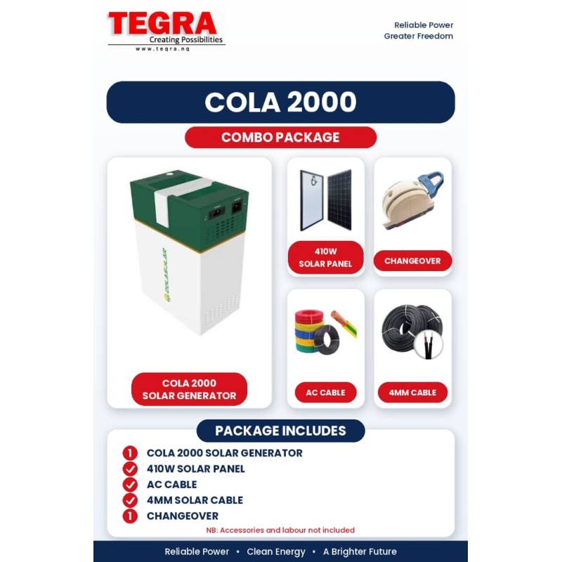COLA 2000 LITE COMBO PACKAGE
