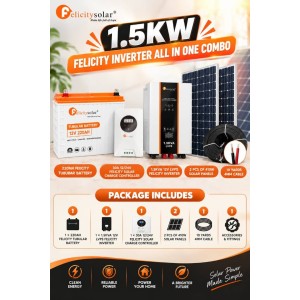 1.5KW FELICITY INVERTER ALL IN ONE COMBO