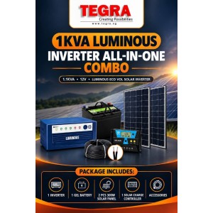 1KVA LUMINOUS INVERTER ALL IN ONE COMBO