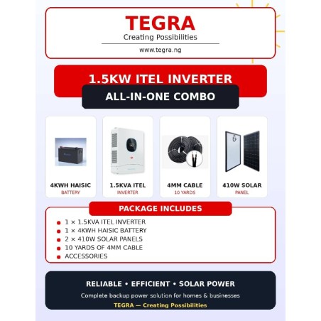 1.5KW ITEL INVERTER ALL IN ONE COMBO