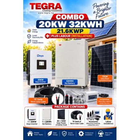 COMBO 20KW 32KWH 21.6KWP