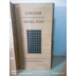 450 Watts Solar Panel